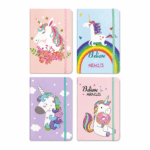 Notitieboek met Unicorn Print - 14×21 cm