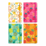 Notitieboek met Tutti Frutti Print - 14×21 cm