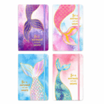 Notitieboek met Mermaid Print - 14×21 cm
