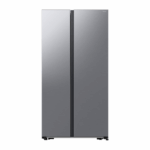 Samsung side by side koelkast 575 liter zilver met dubbele deuren en modern design