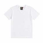 Wi Star V-hals T-Shirt 2000 - Wit