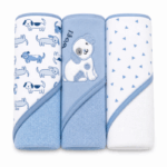 Baby Badcape met Capuchon Diverse Kleur - 71×71 cm - Afbeelding 2