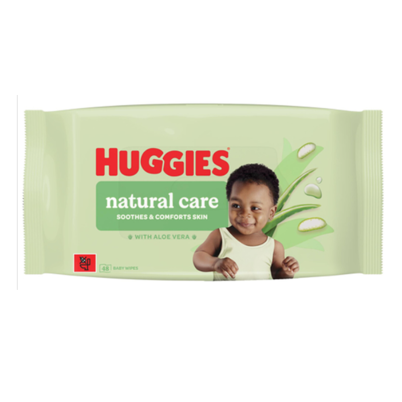 046HB25468 Huggies Natural Care billendoekjes 56 stuks