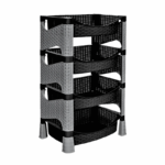 Rattan Opbergrek 4 Laags - Diverse Kleuren