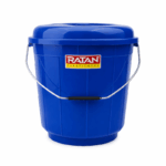 Ratan Emmer met Deksel 14 Liter - Diverse Kleuren