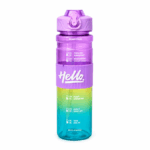 Plastic Waterfles Hello 1000 ml - Diverse Kleuren