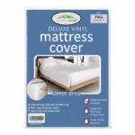 Elegant Home matrasbeschermer met rits full size 198x173x27 cm