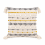 Elegant Home Sierkussen met Kwastjes - 45×45 cm