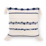 Elegant Home Sierkussen met Kwastjes - 45×45 cm
