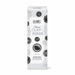 Ushas Clay Mask Charcoal 80 Gram - Diep Reinigend Gezichtsmasker