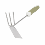 Wonder House 2-in-1 handschoffel met cultivator groen wit ergonomisch tuingereedschap 30.5x19x7 cm