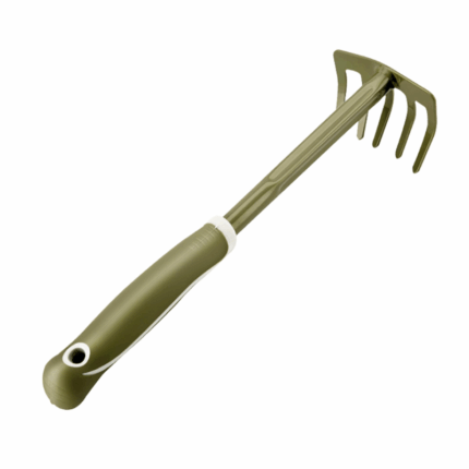 Wonder House handhark met ergonomische handgreep voor tuinonderhoud en grondbewerking