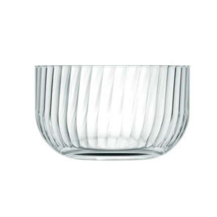 Nadir glazen kom Fiore 7S740 van 475 ml in transparant glas voor desserts, snacks en salades