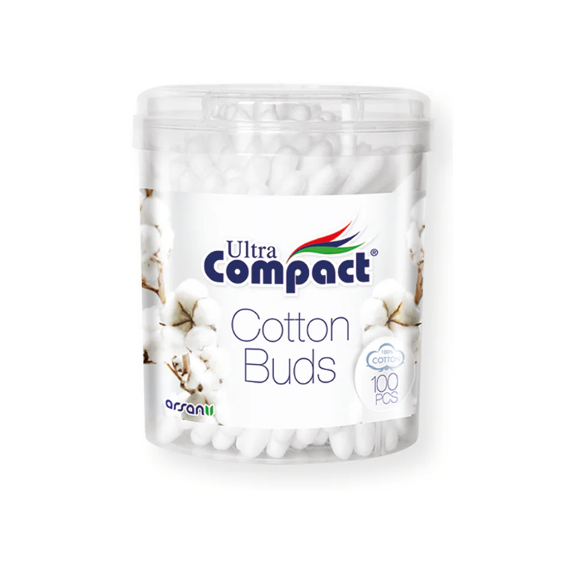 8697420530204 Ultra Compact wattenstaafjes 100 stuks