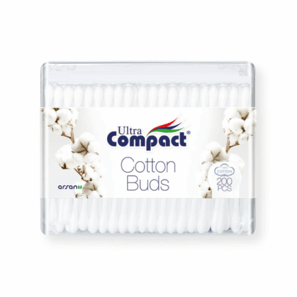 Ultra Compact wattenstaafjes 200 stuks