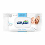 Ultra Compact baby billendoekjes sensitive 72 stuks