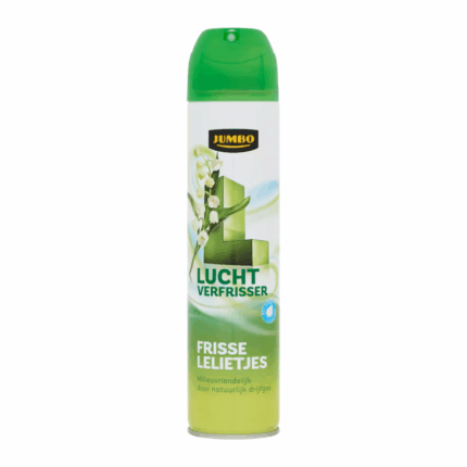 Jumbo luchtverfrisser Frisse Lelietjes sprayflacon van 250 ml