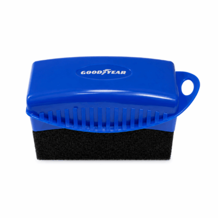 Goodyear blauwe polishing sponge met handgreep voor autoreiniging