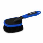 Goodyear wheel brush velgenborstel met zwart blauwe soft grip handgreep
