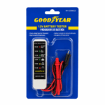 Goodyear 12V Battery Tester met LED indicatoren en testkabels