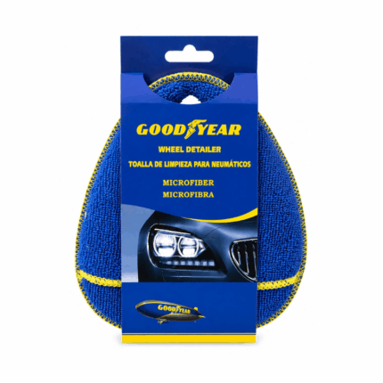 Goodyear Wheel Detailer microfiber reinigingspad voor velgen en banden