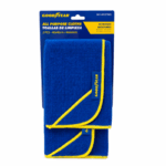 Goodyear all purpose microfiber cloths set van 2 in blauw met gele rand