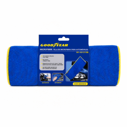 Goodyear microfiber cloths set van 4 zachte reinigingsdoeken