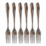 Stainless Steel Tafelvorken Set - 6 Stuks