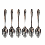 Stainless Steel Theelepels Set - 6 Stuks