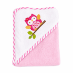 Eberry baby badcape 76x76 cm met capuchon 100 katoen zachte baby handdoek diverse kleuren
