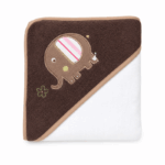 Eberry Baby Badcape met Capuchon Diverse Kleur - 76×76 cm - Afbeelding 3