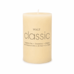 Walt Classic crème stompkaars van 5x7.5 cm op witte achtergrond