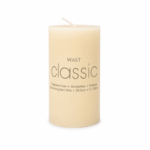 Walt Classic crème stompkaars van 5x10 cm op witte achtergrond