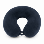 Memory foam reiskussen U-vorm navy comfortabel nekkussen voor reizen